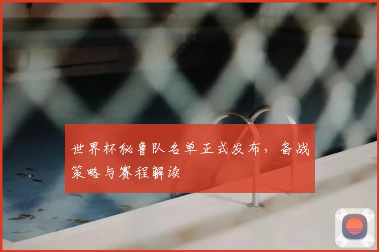 世界杯秘鲁队名单正式发布，备战策略与赛程解读