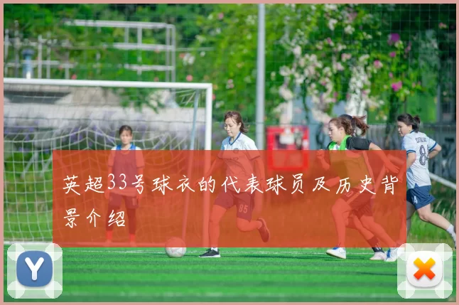 英超33号球衣的代表球员及历史背景介绍