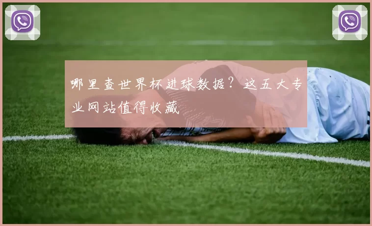 哪里查世界杯进球数据？这五大专业网站值得收藏