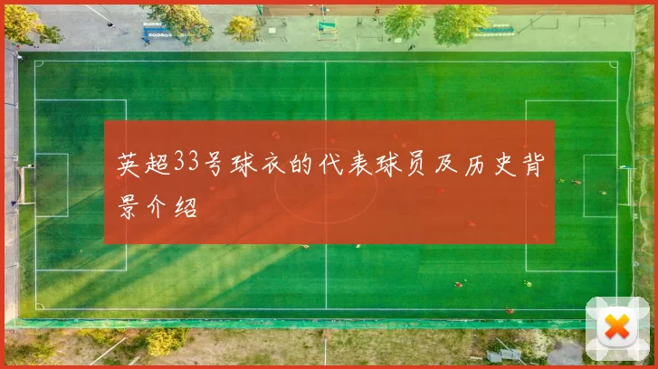 英超33号球衣的代表球员及历史背景介绍