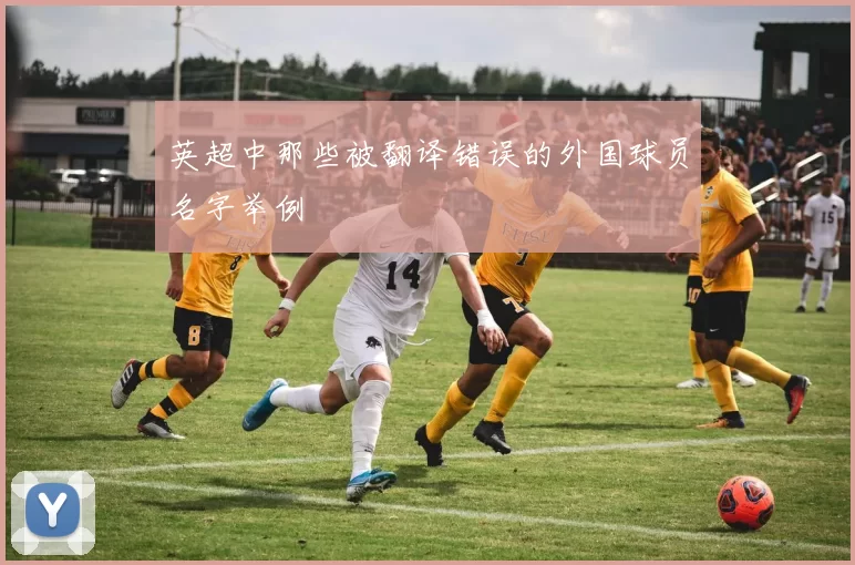 英超中那些被翻译错误的外国球员名字举例